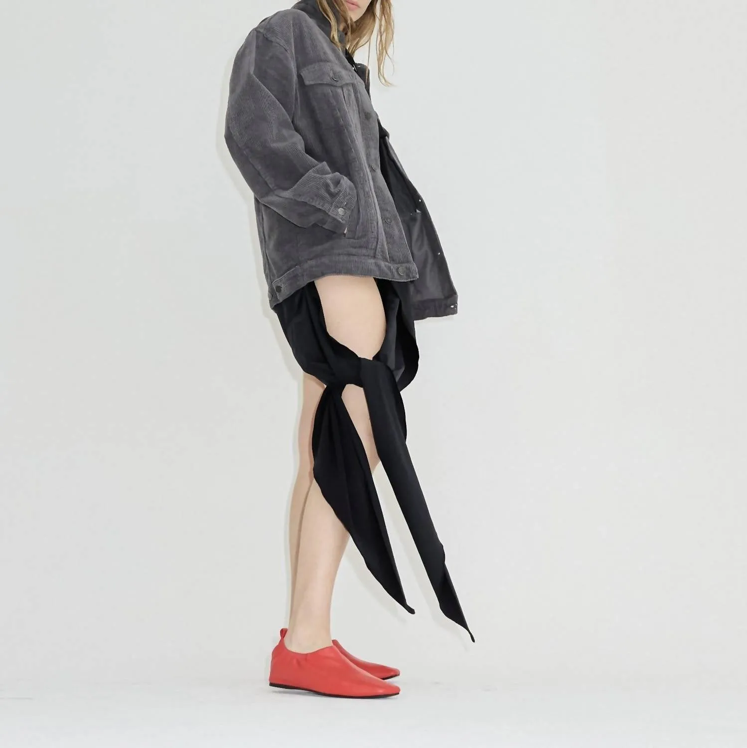 Women's Tecno Flat In Red