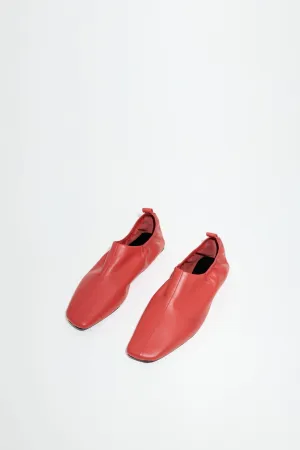 Women's Tecno Flat In Red