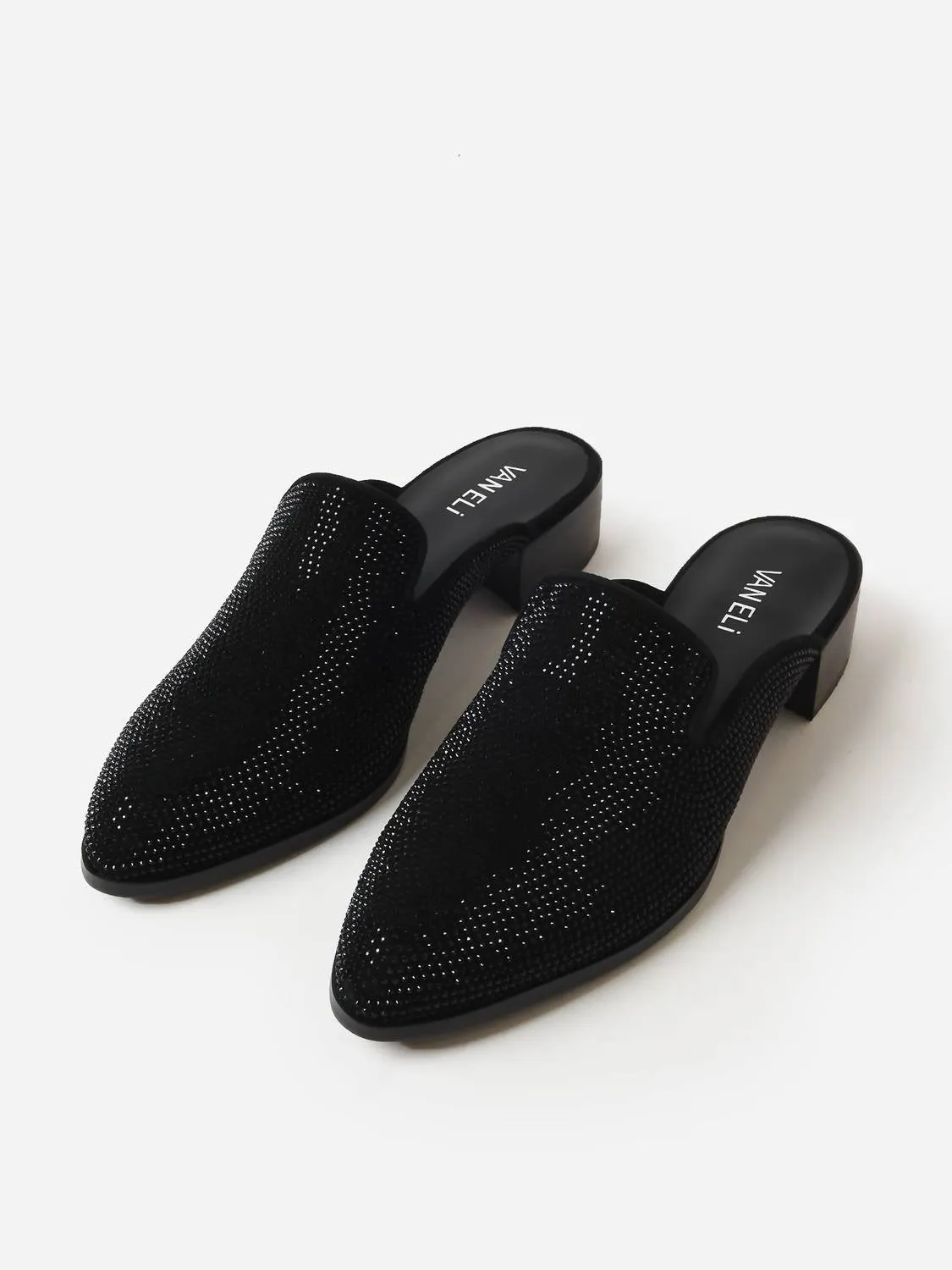 Women's Tegan Suede Flats In Black