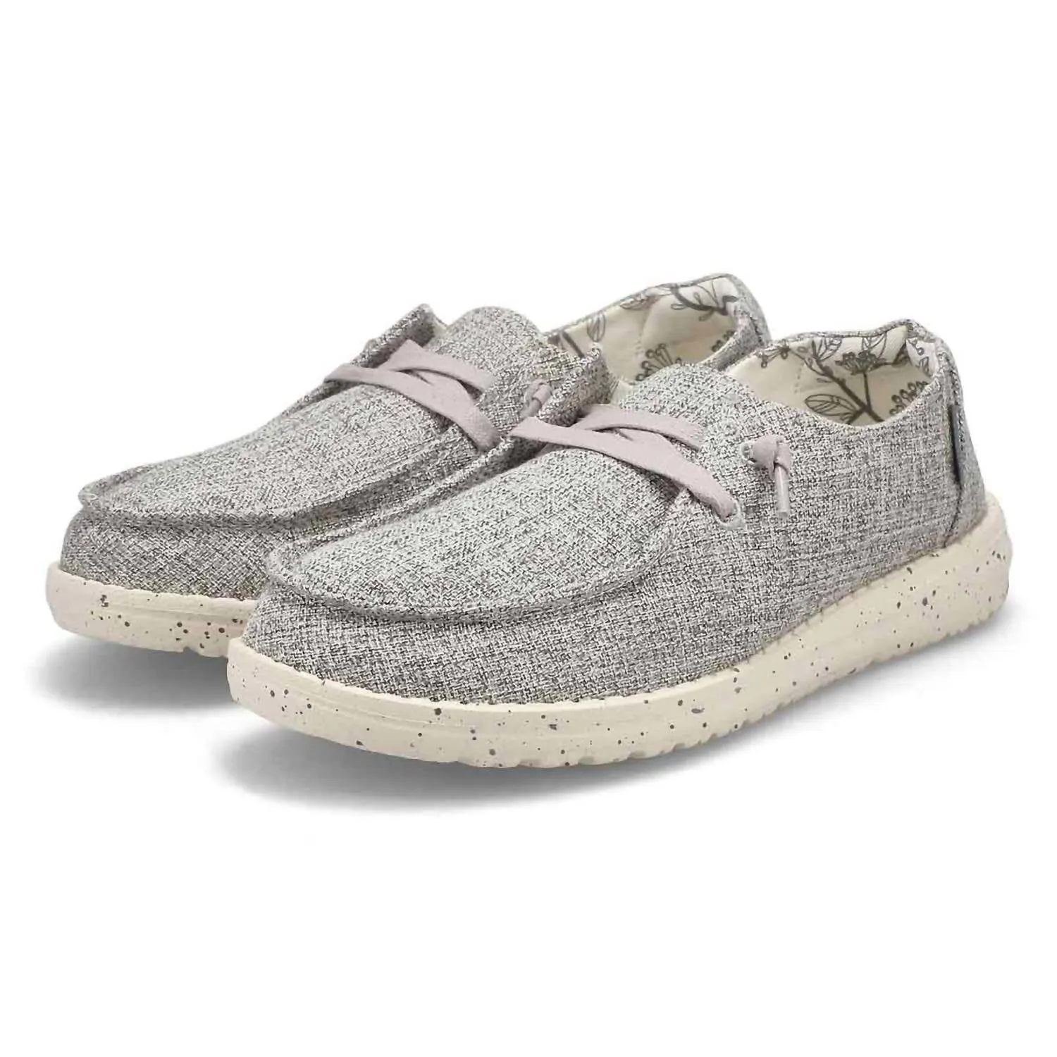 Women's Wendy Linen Slip On Shoes In Iron