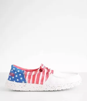 Women's Wendy Sox Tri America Shoe In Americana