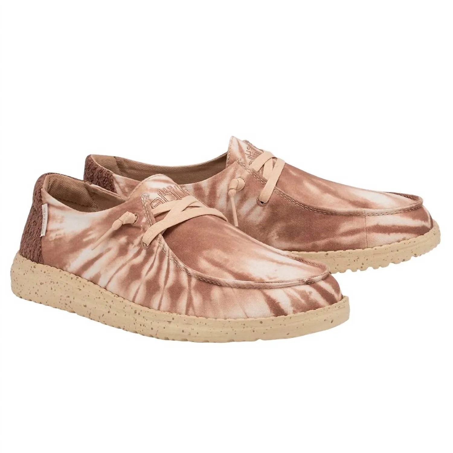 Women's Wendy Tie Dye Slip On Shoes In Rose