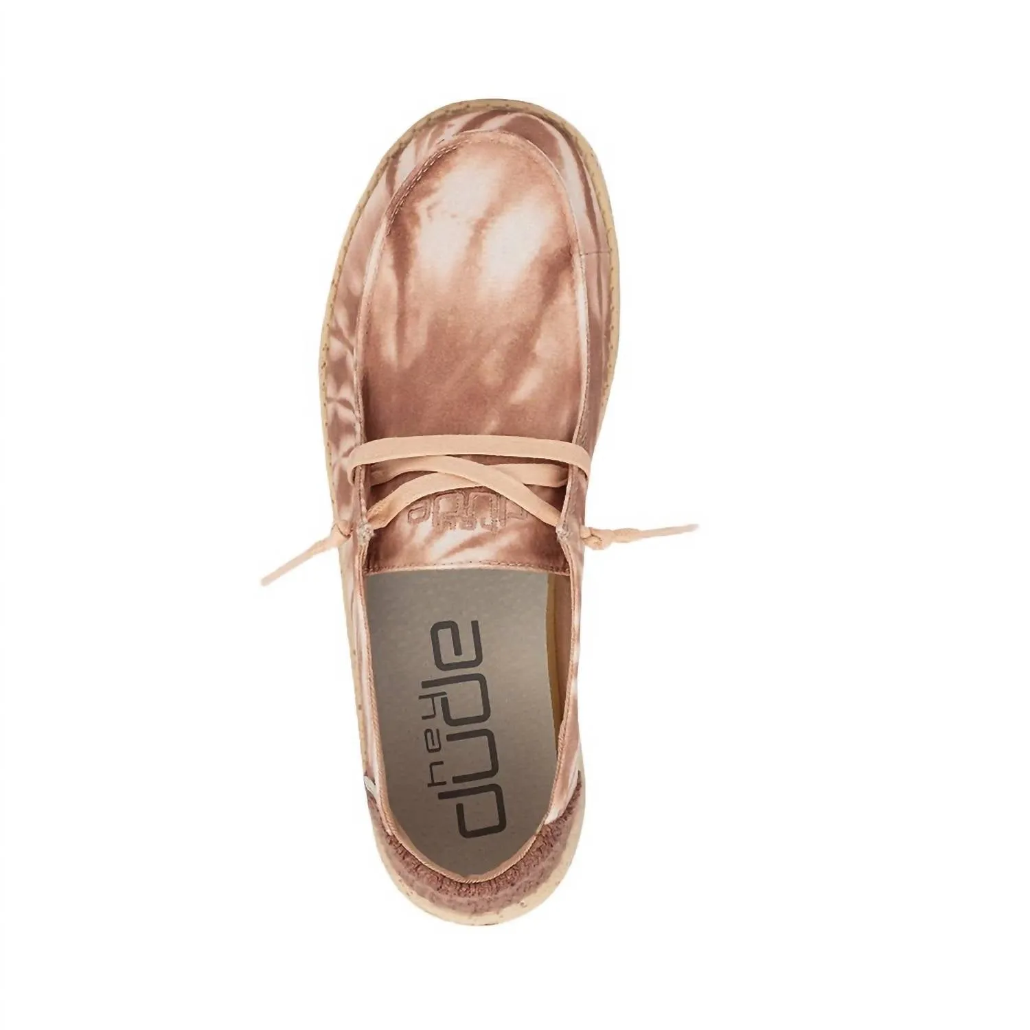 Women's Wendy Tie Dye Slip On Shoes In Rose