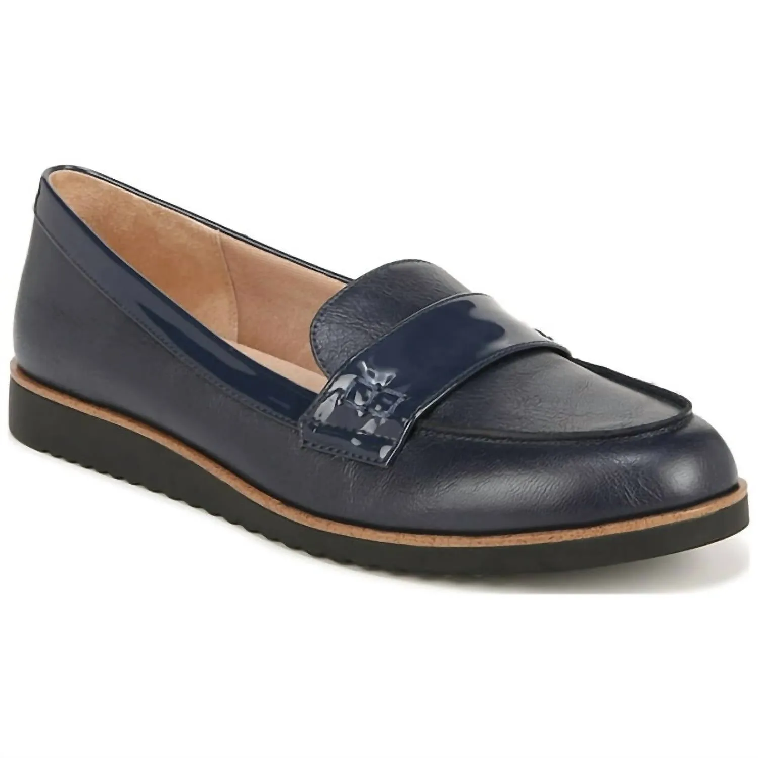 Women's Zee Loafer In Navy Athena