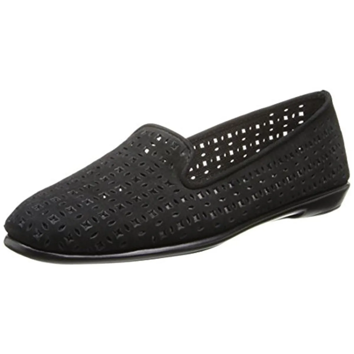 You Betcha Womens Perforated Smoking Loafers