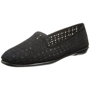 You Betcha Womens Perforated Smoking Loafers