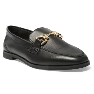 Zanna Loafer in Black Leather